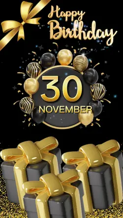Birthday 30 November