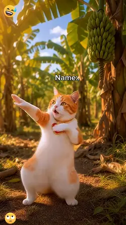 Dancing cat trend 