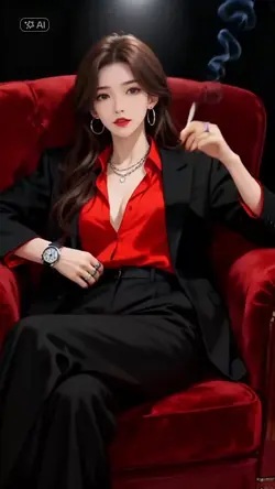 พี่สาวชุดสูท