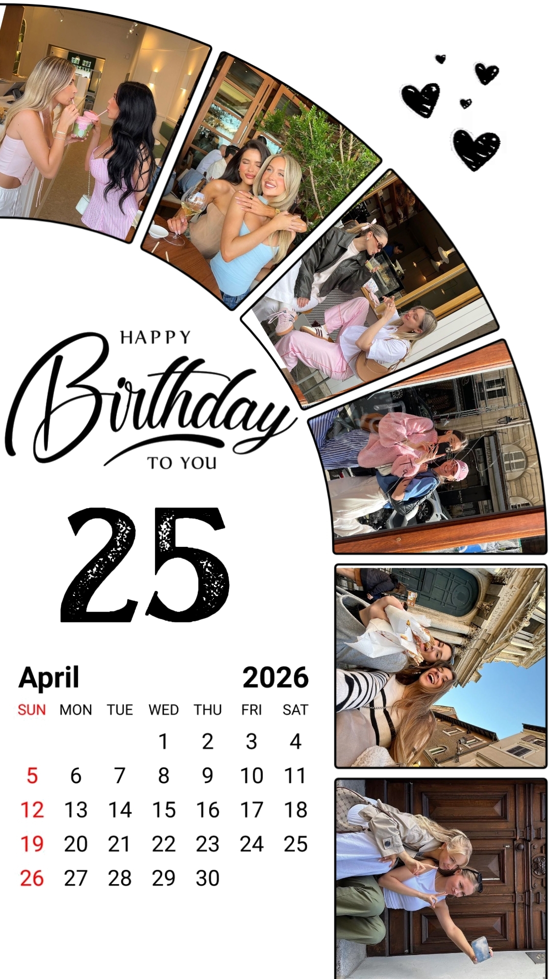 Birthday 25 April