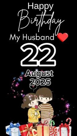 HBD Husband 22August