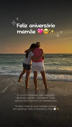 Aniversário de mãe 
