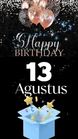 ultah 13 Agustus 