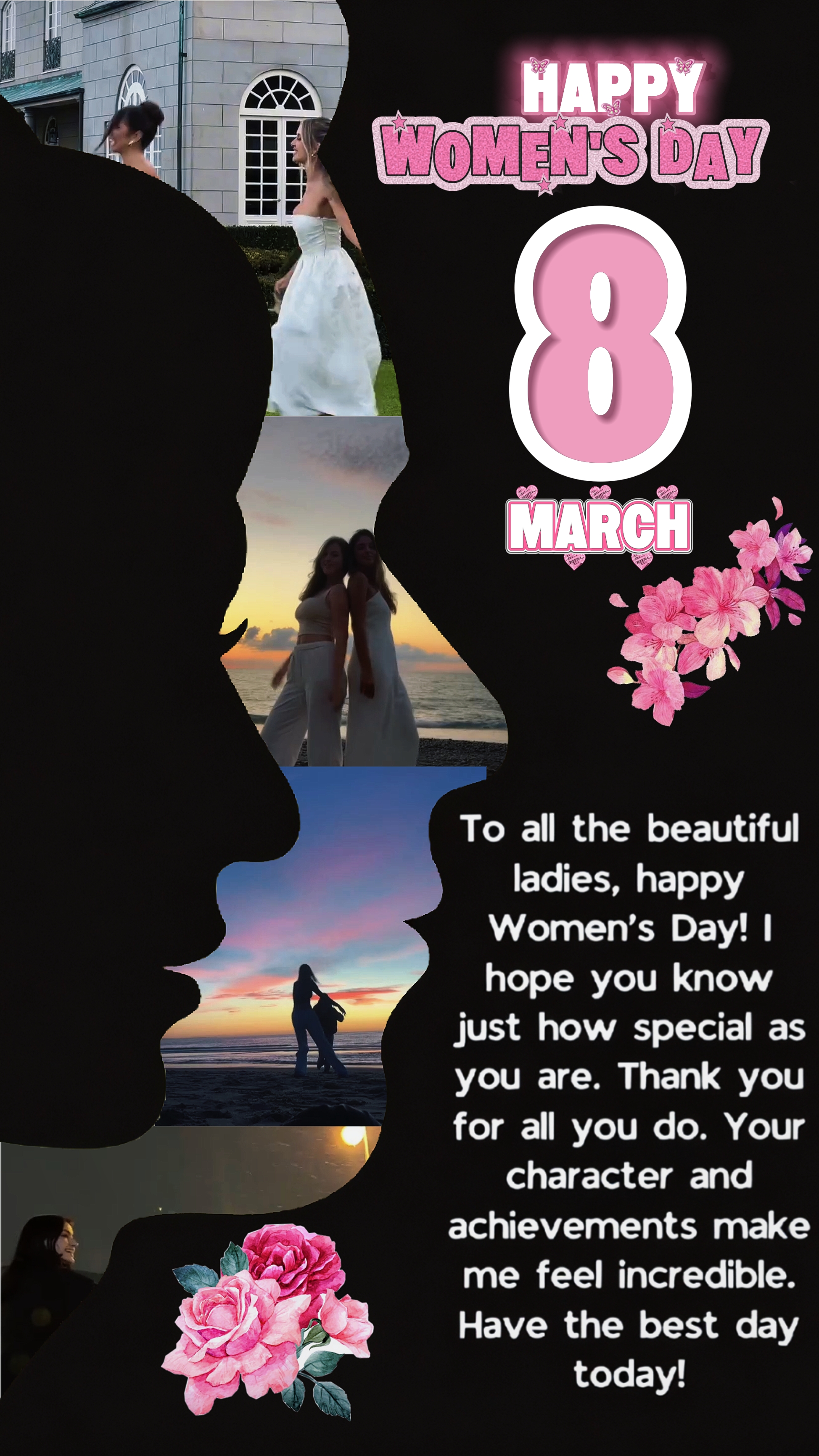 Feliz dia da mulher