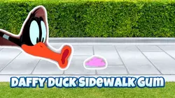 Daffy Duck bubblegum
