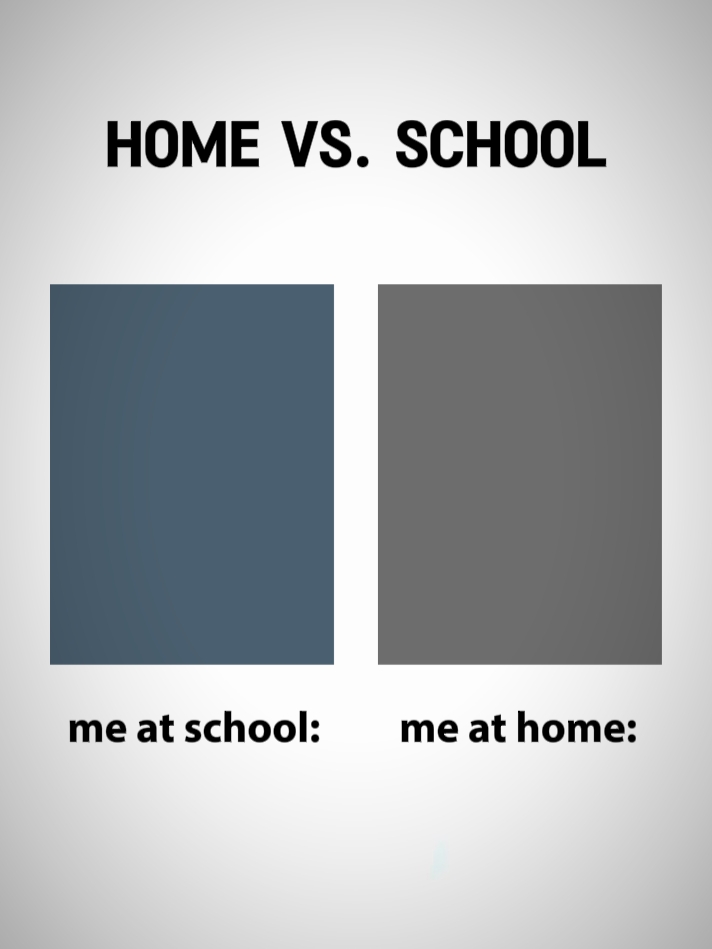 Home vs paaralan