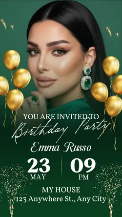 Birthday invitation 