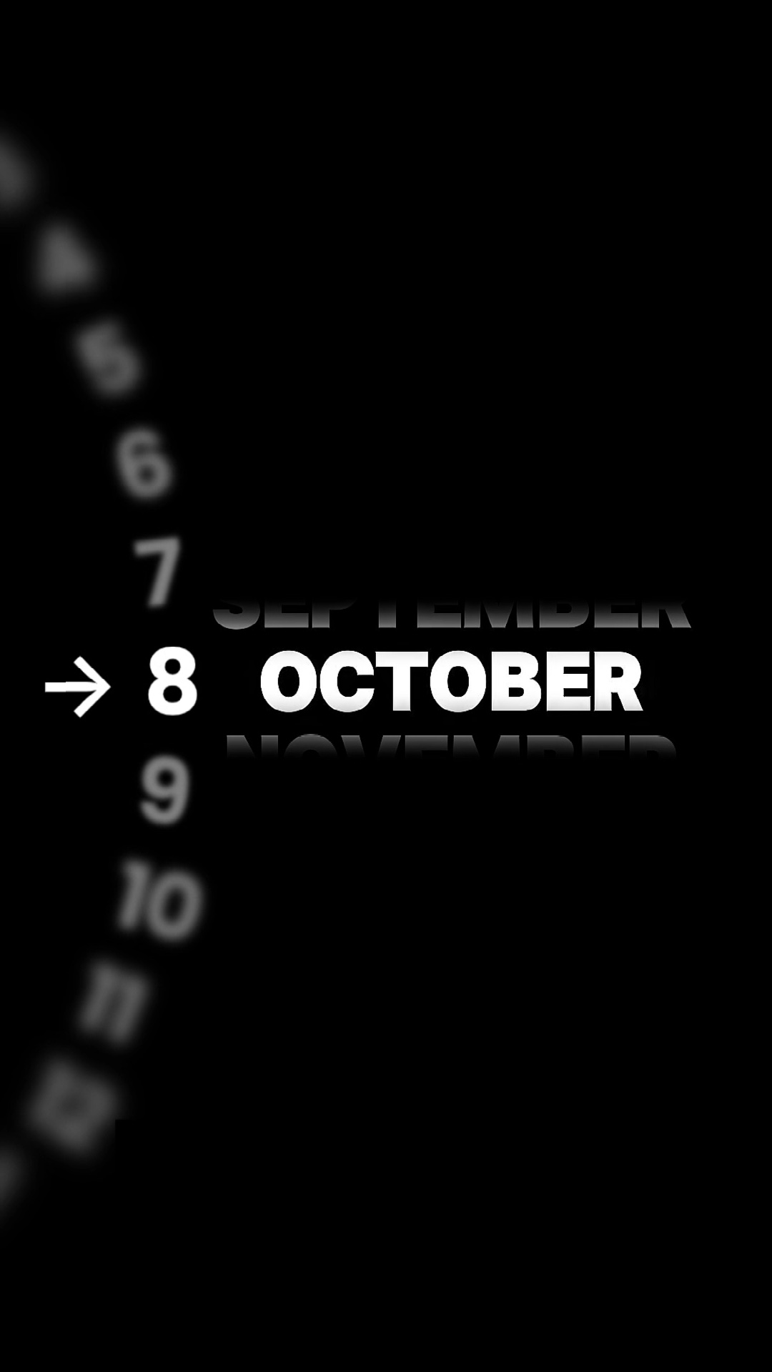 Jahrestag 8. Oktober