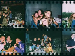 retro film roll