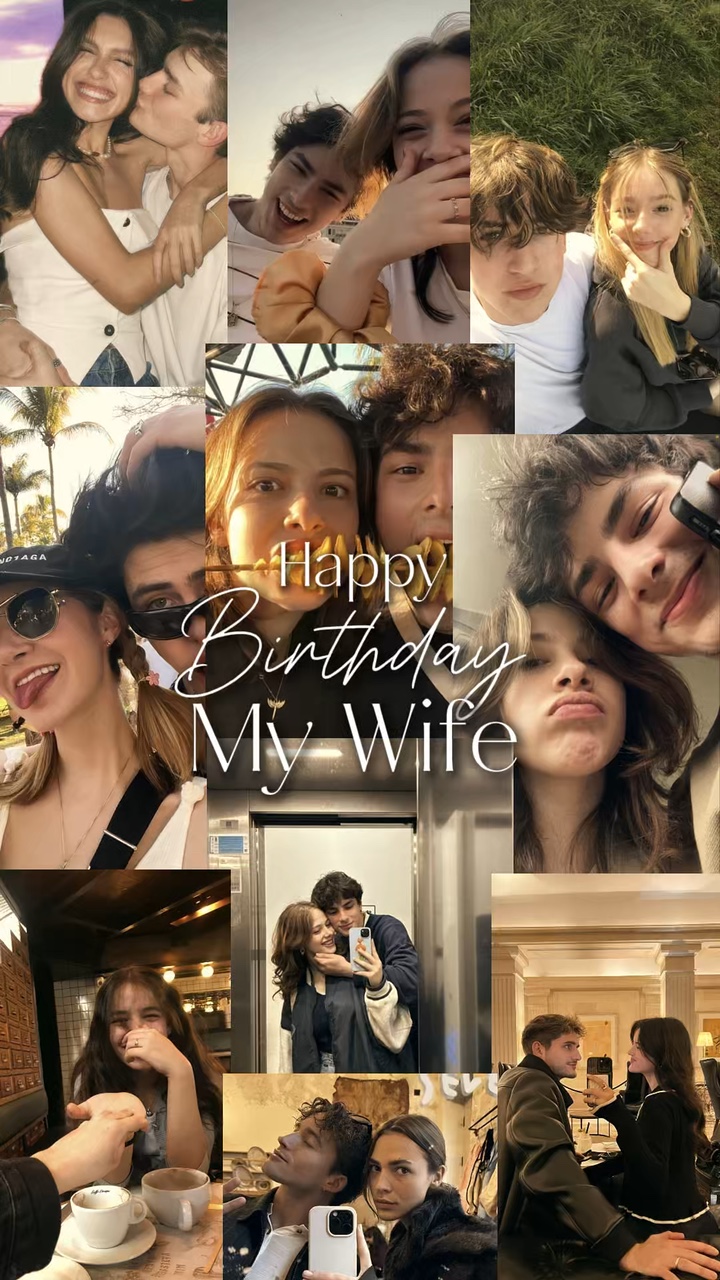 Aniversário minha esposa 