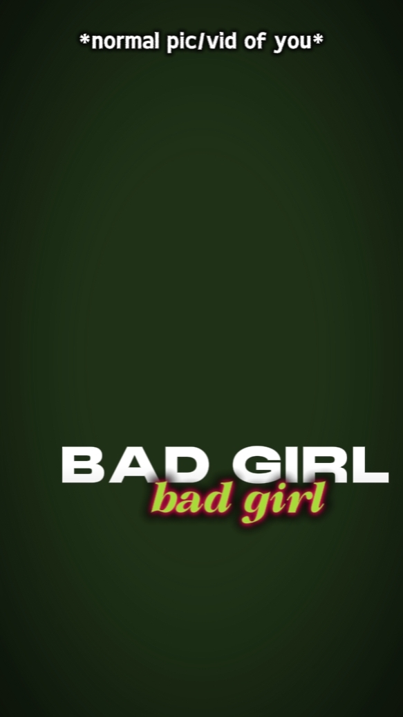 Bad Girl
