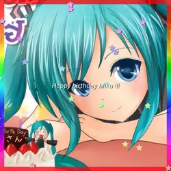 Happy birthday Miku!