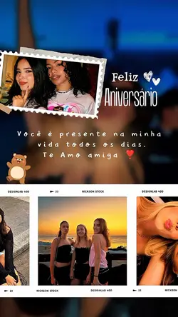 parabéns amiga niver