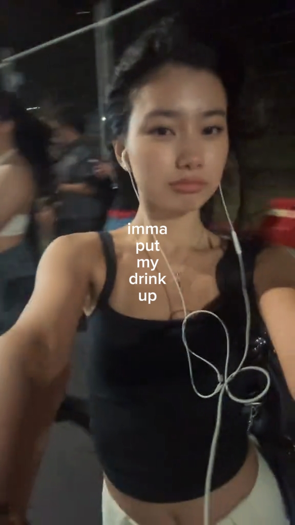 imma put my drink u