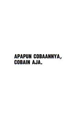 APAPUN COBAANNYA