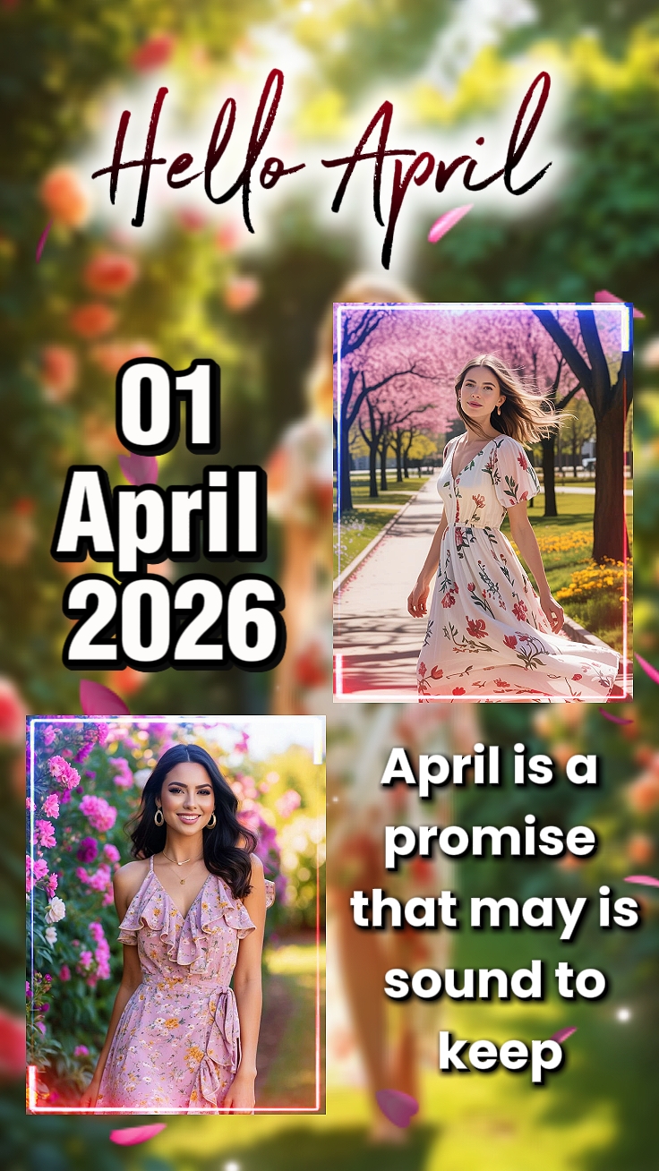 Bem-vindo abril de 2026