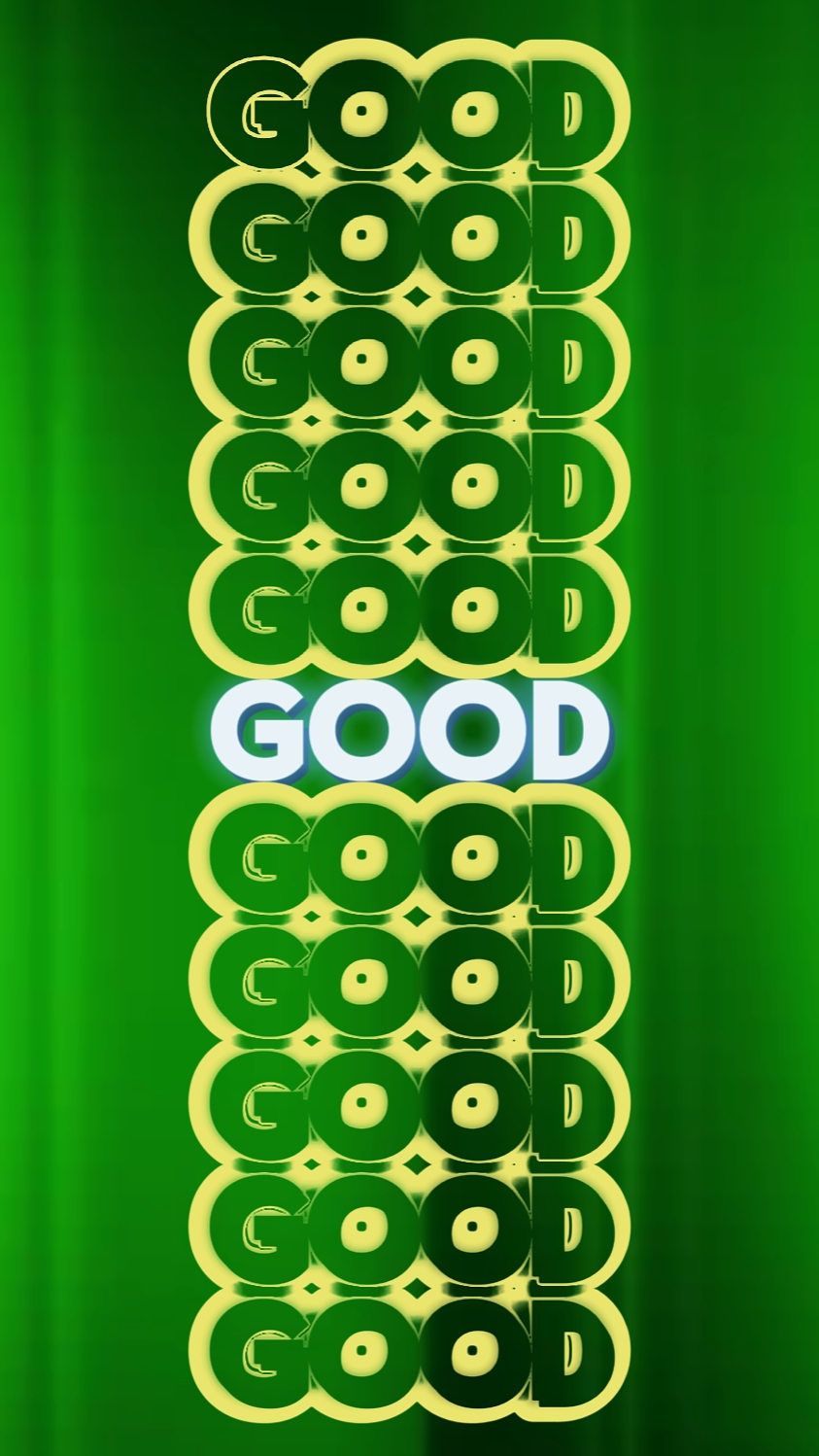 and I'm feeling good