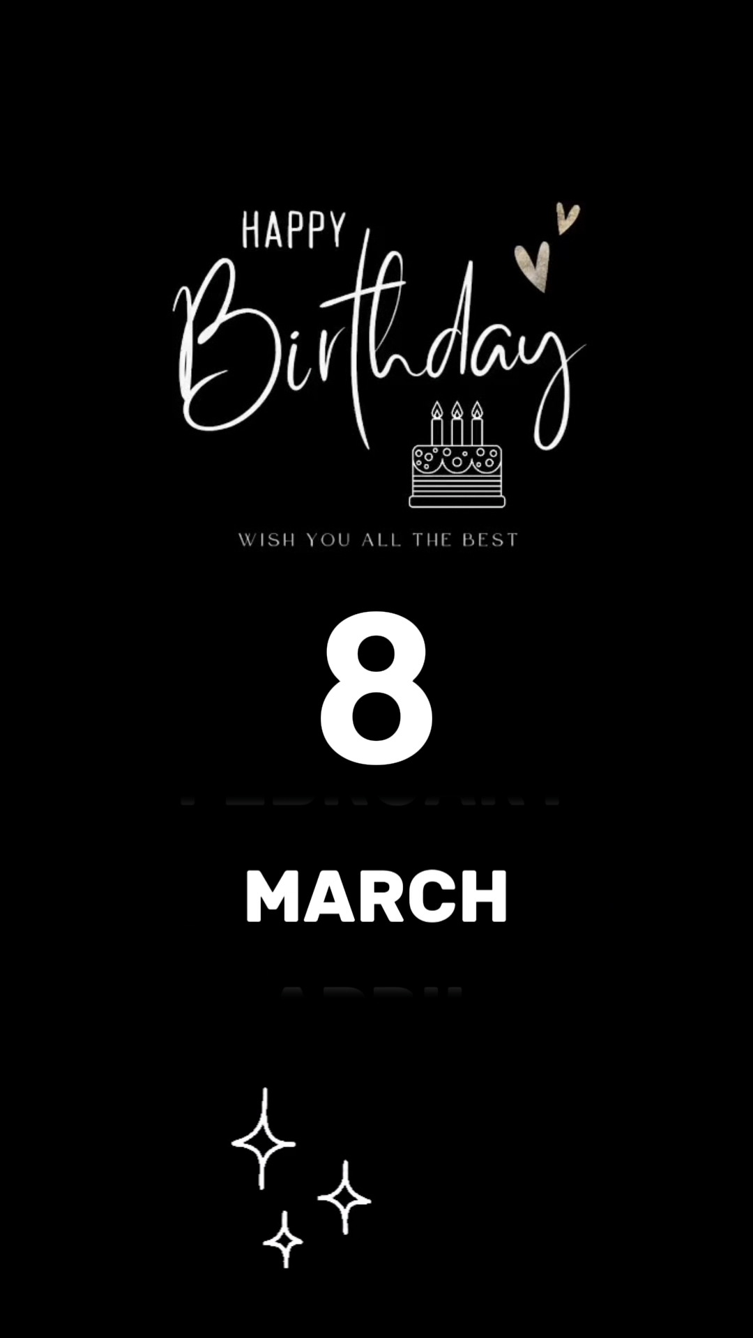 Anniversaire 8 mars