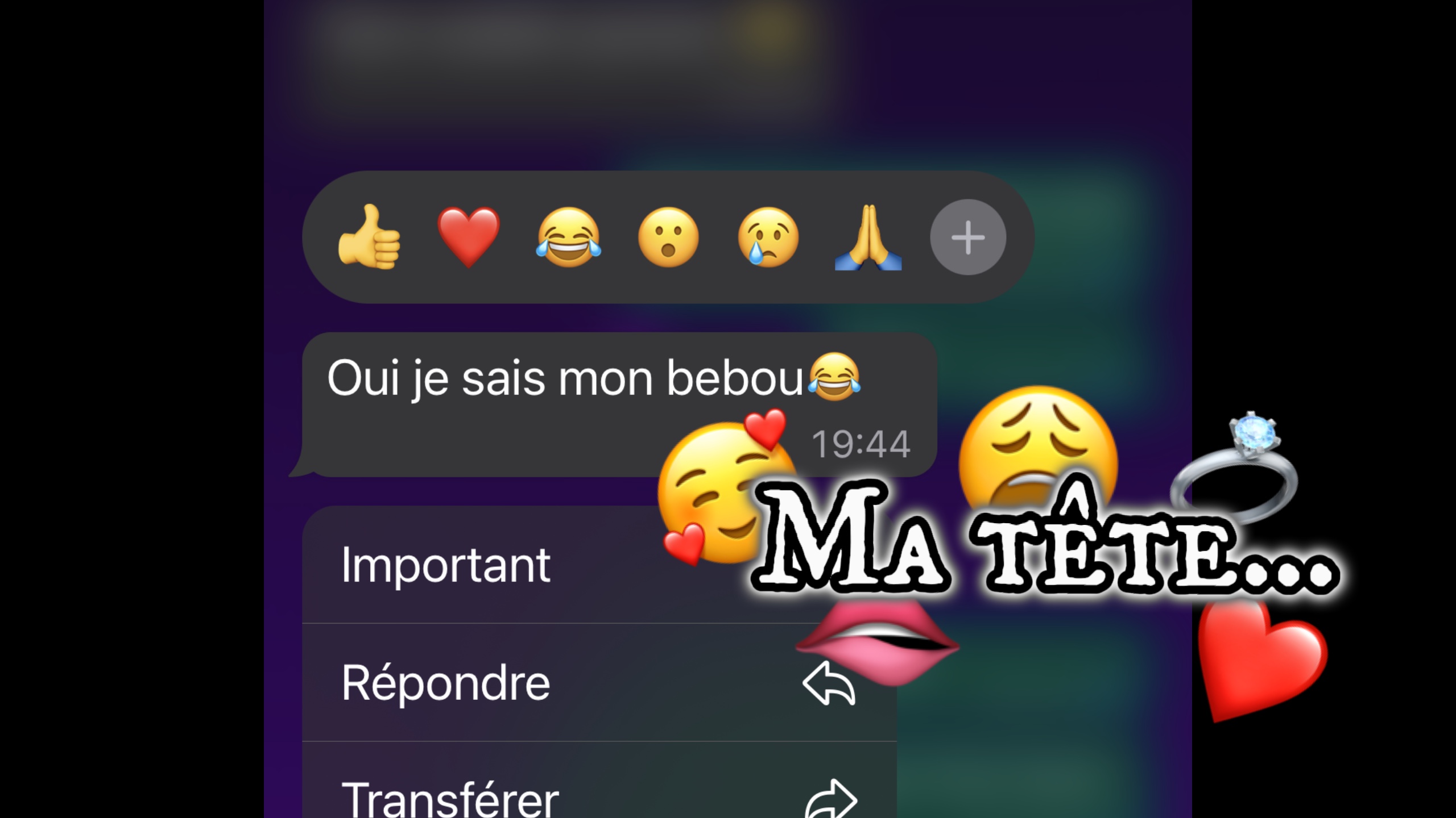 Sort de ma tête 