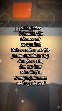 Alt zu werden 