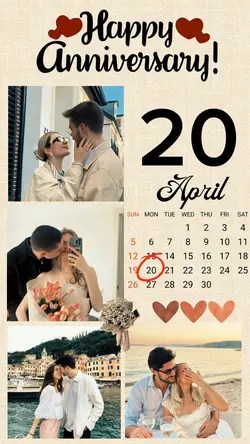 Anniversary 20 April