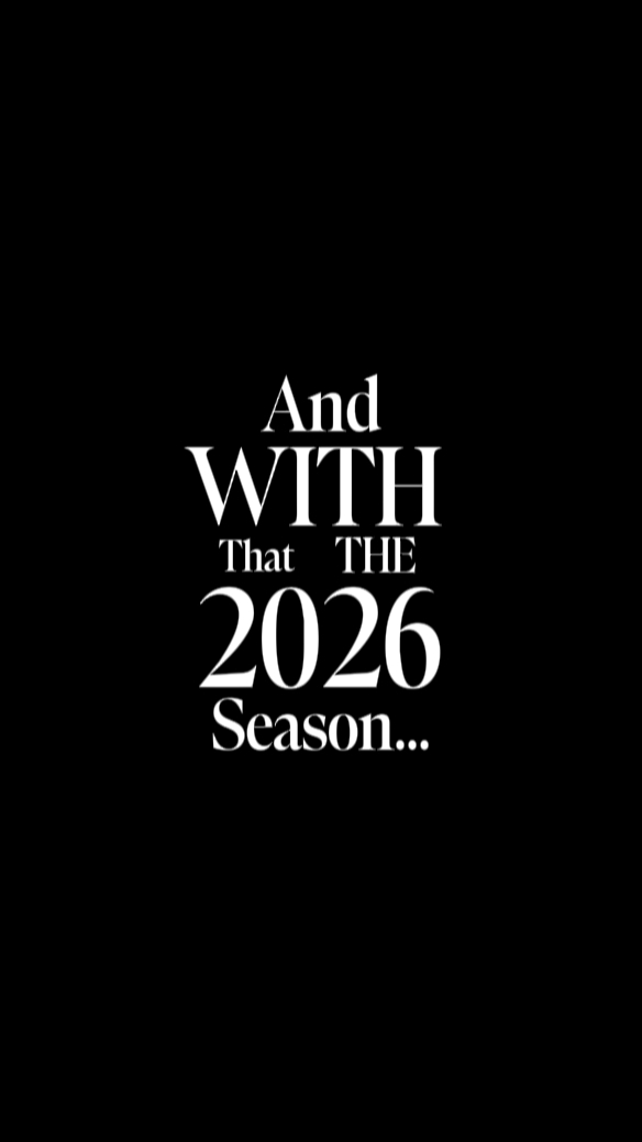 The 2026 season