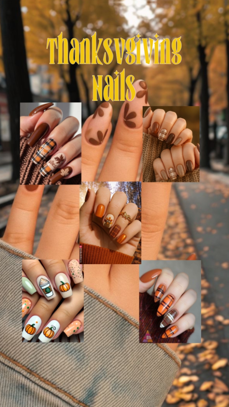 Unhas De Ação De Graças