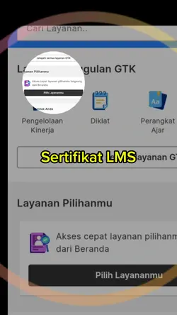 Sertifikat LMS