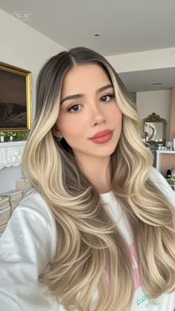 blonde hair style