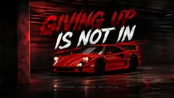 Giving up