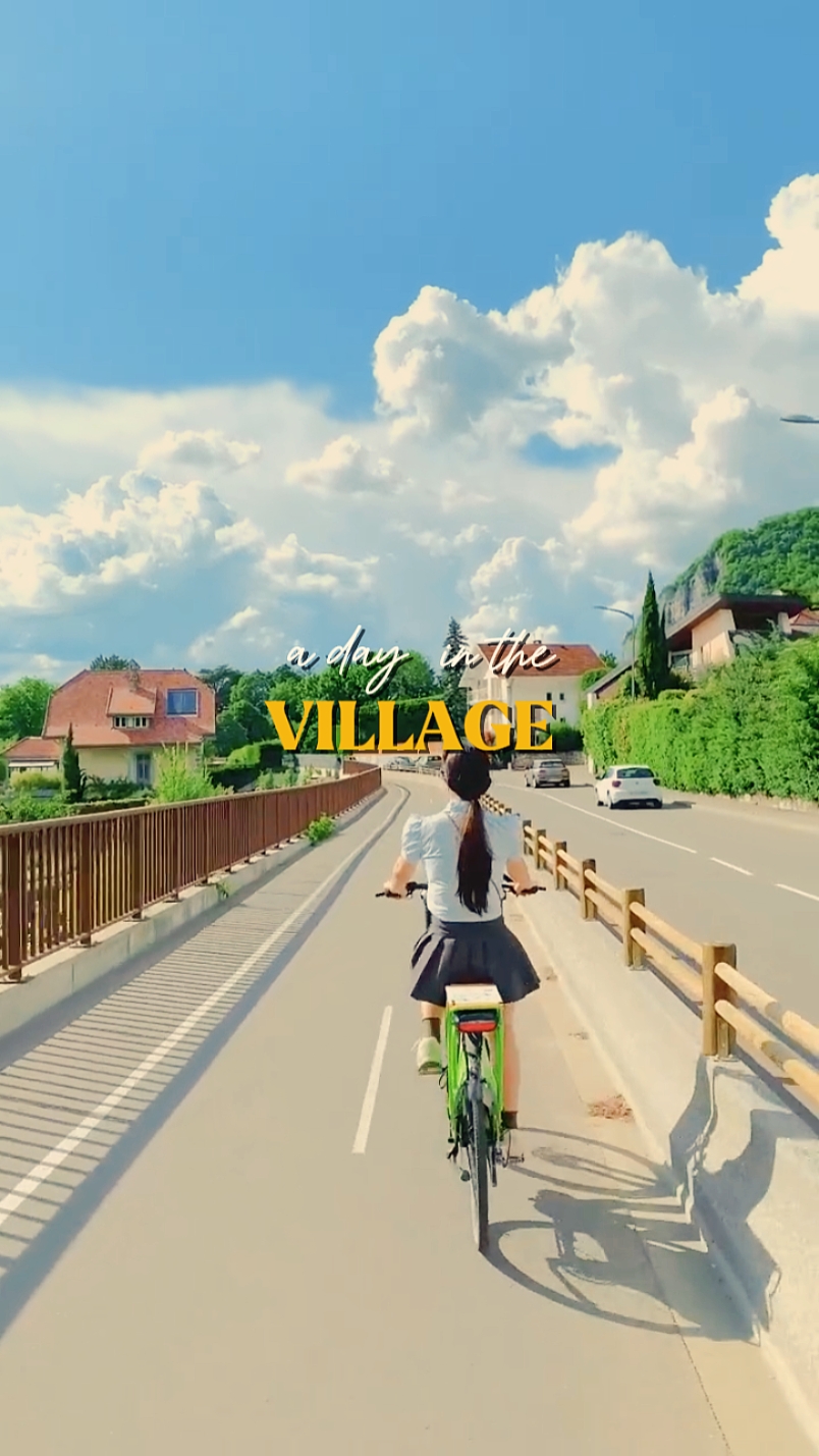 Une journée au village