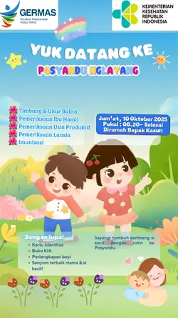 Undangan posyandu 