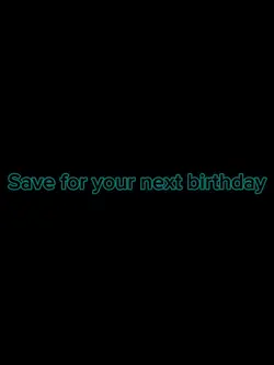 Save for your next