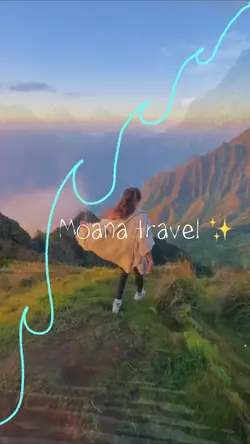 Moana travel ✨🌊