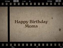 Happy Birthday mom