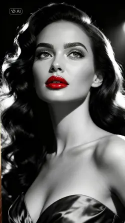elegant woman ai