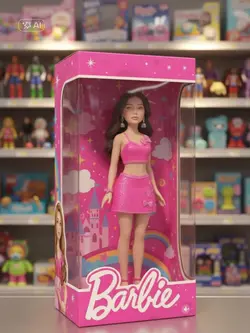 mini figure barbie
