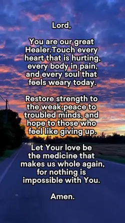 PRAYER FOR HEALING