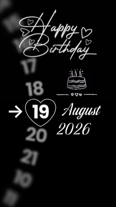 Birthday 19th