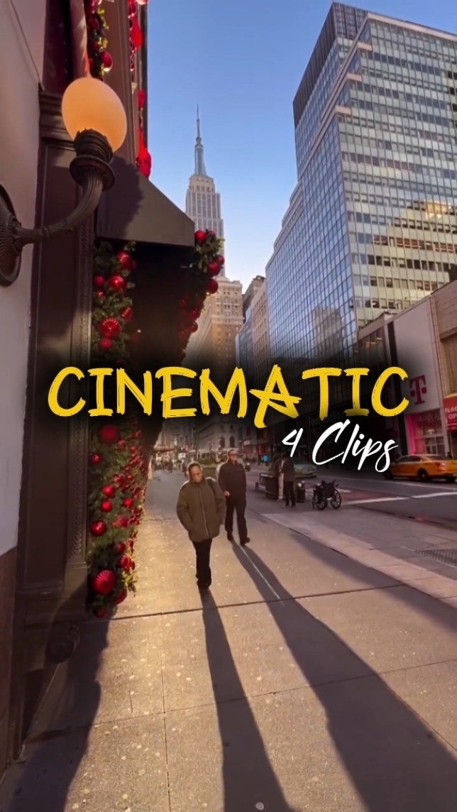 4 Clips Cinematic