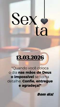 Sexta-feira bom dia 