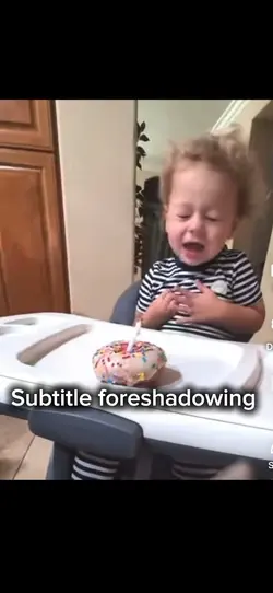 Subtitle foreshadowi