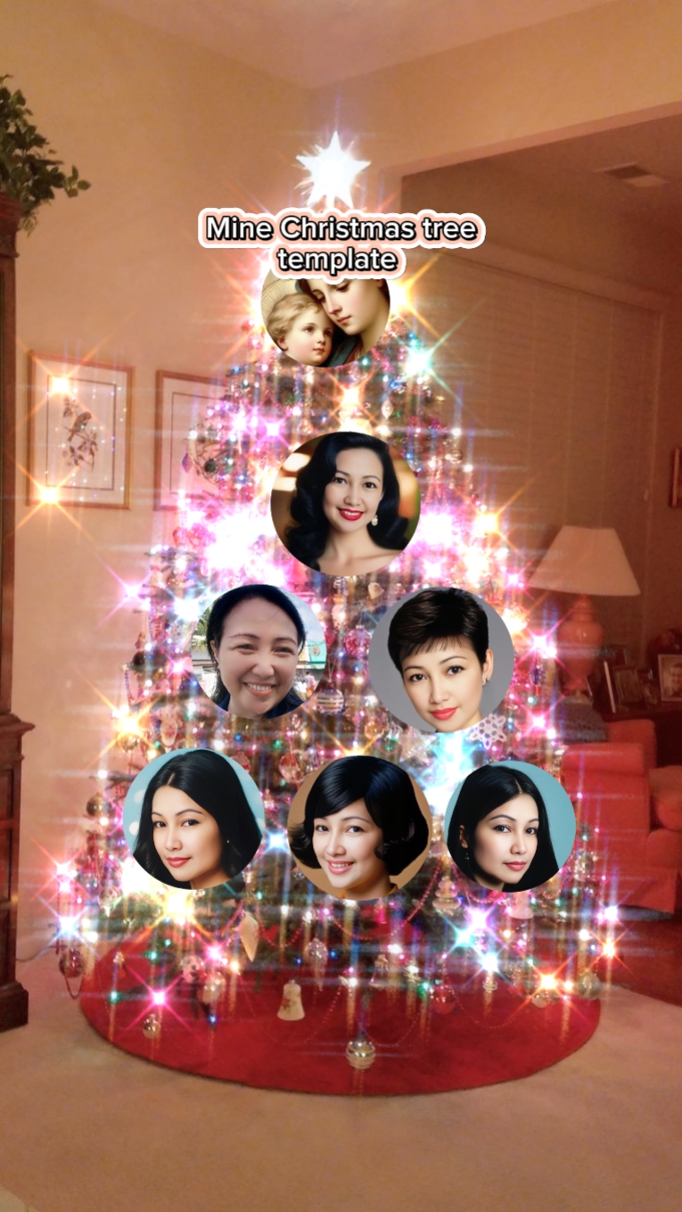 mine Christmas tree 