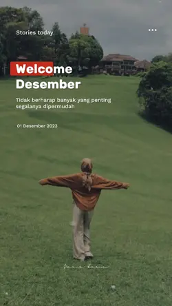 Welcome Desember 