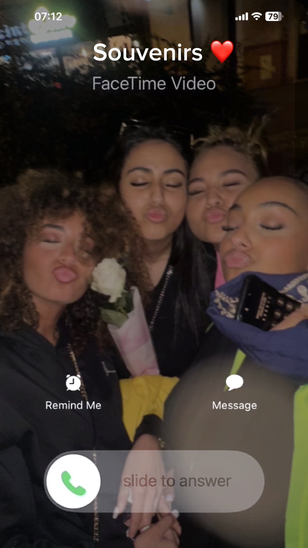 Recuerdos de facetime