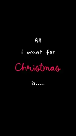 want 4 christmas is 