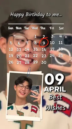 9 APRIL, HBD TO ME