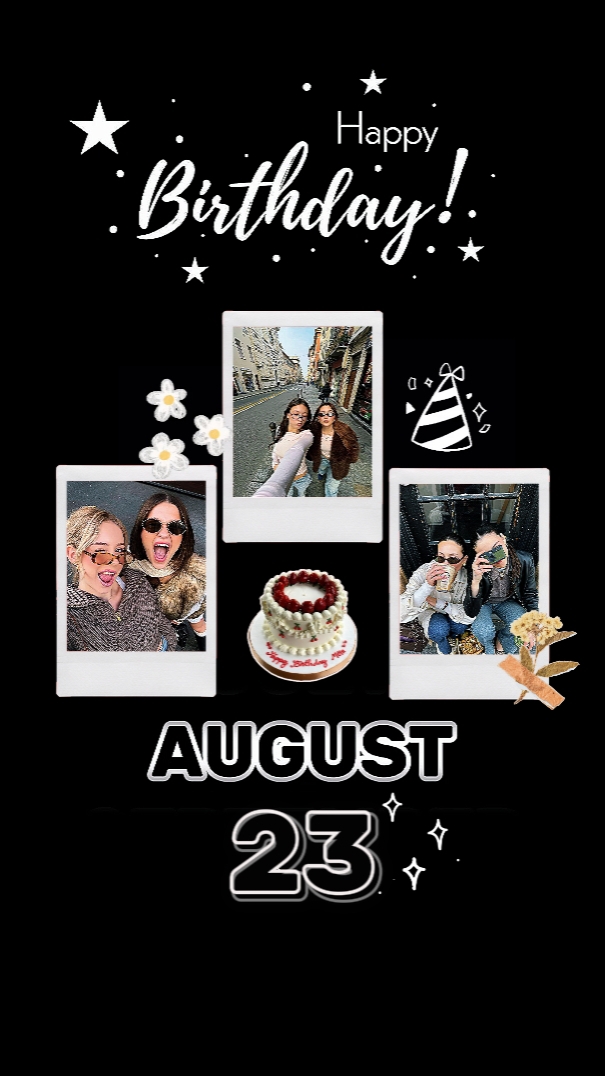 HBD 23 AUGUST