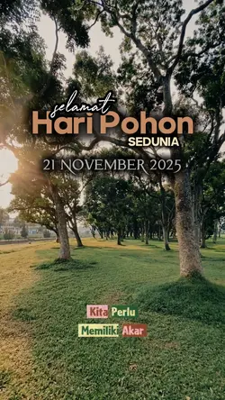 Hari Pohon sedunia 