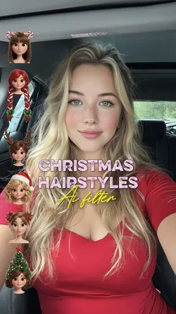Hair christmas 